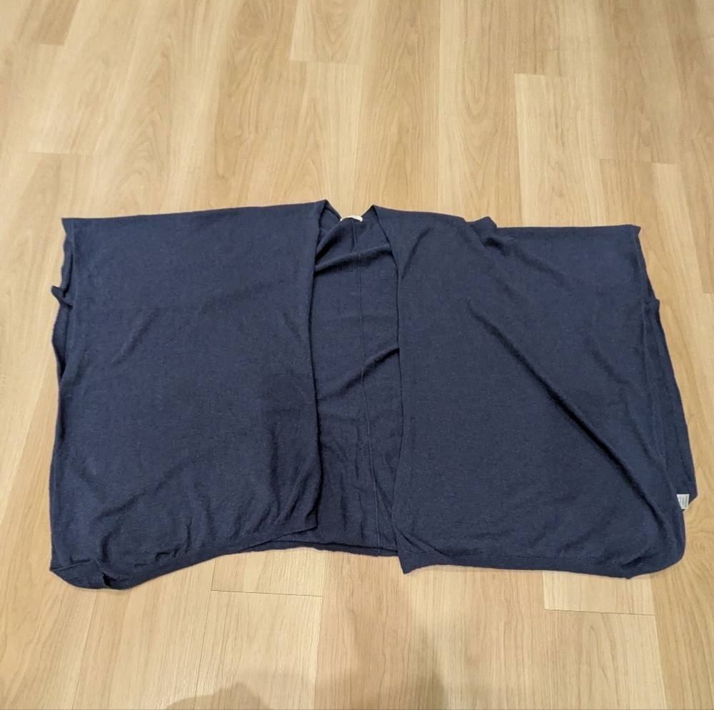 Mersea Blue Shall Sweater Cotton/Cashmere Blend